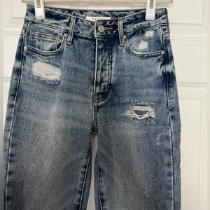PACSUN DISTRESSED MOM JEANS!